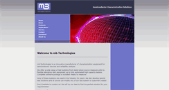 Desktop Screenshot of mb-technologies.com